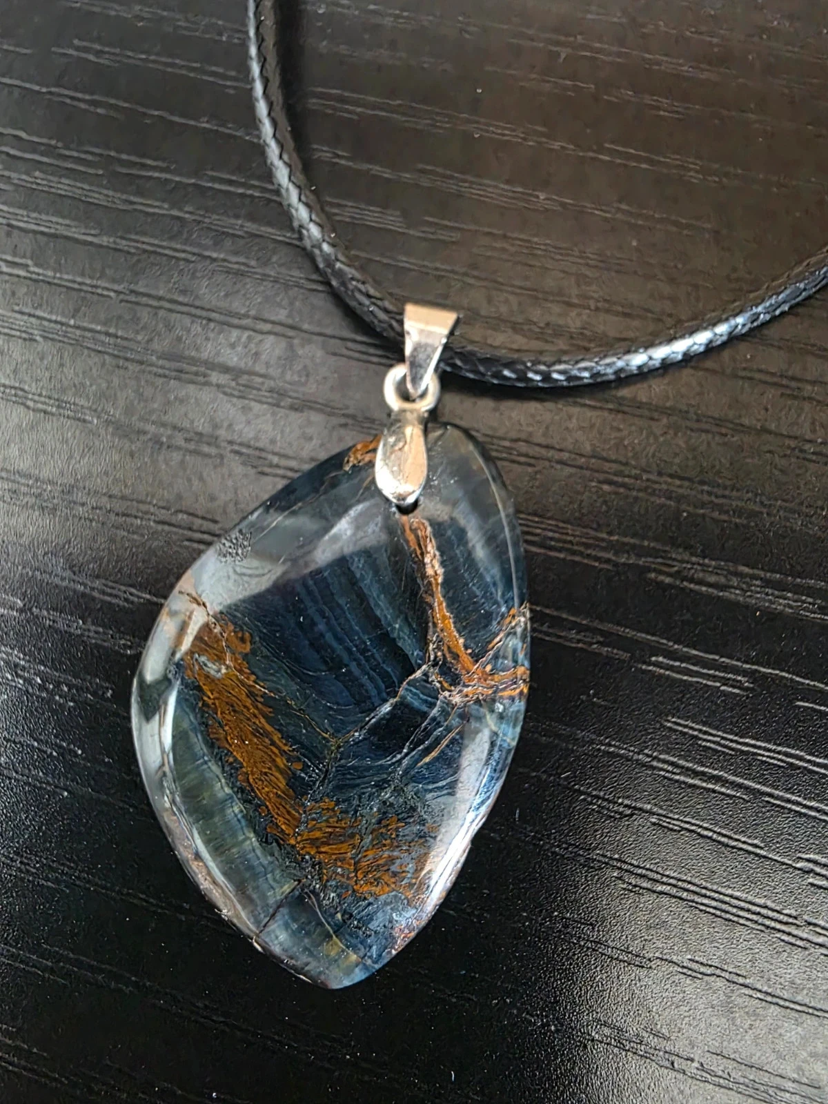 Hawk's Eye Pendant No. 1 – photo 7